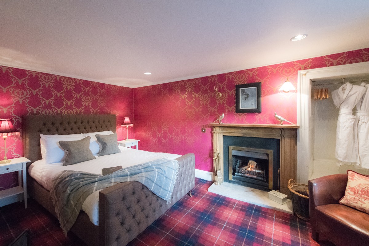 What better way to spend a cold winters night than in one of East Haugh House Hotels superior rooms with a beautiful open fireplace, a double-ended Jacuzzi bath and even a glass of prosecco on arrival?