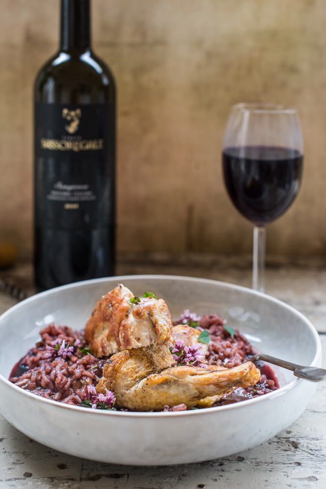 Risotto with Guinea Fowl how to make risotto