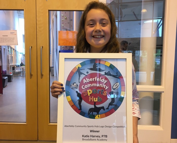 Aberfeldy Community Sport Hub - Live Active little girl