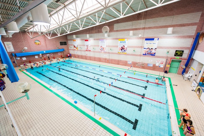 Perth Leisure Pool Swimming Lanes