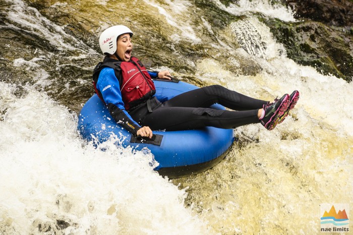 River rubing isn't for the faint hearted!