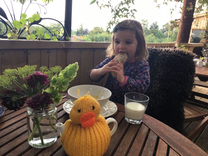 Comrie Croft Elsie lunch