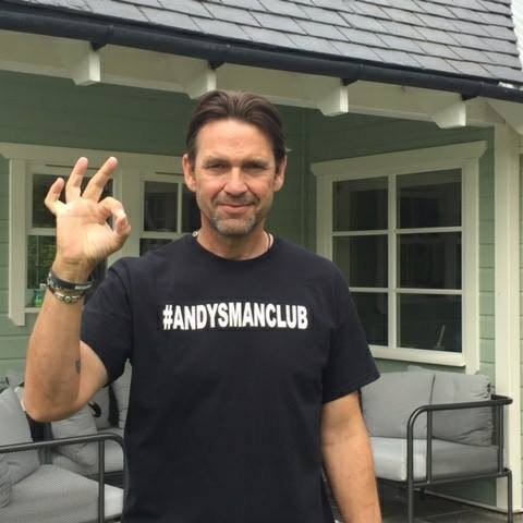 Dougray Scott supports Andy's Man Club