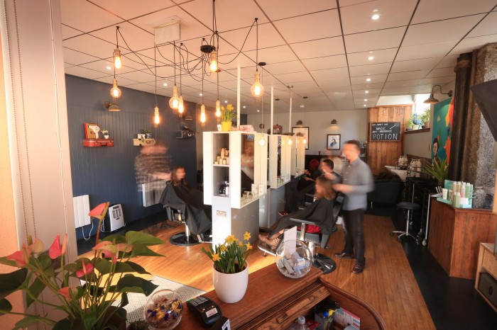 Rae Peacock new salon blurred