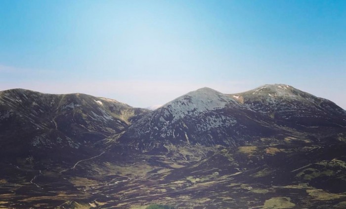 Summit of Ben Vrackie in Perthshire
