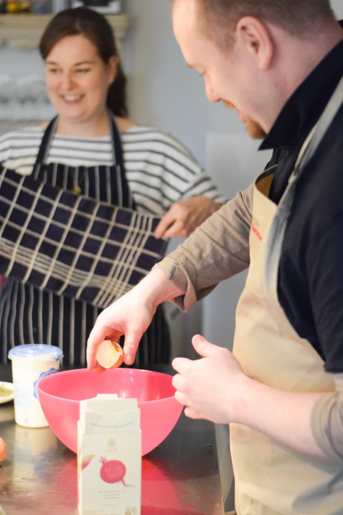 Burmieston - Colin Cracking eggs