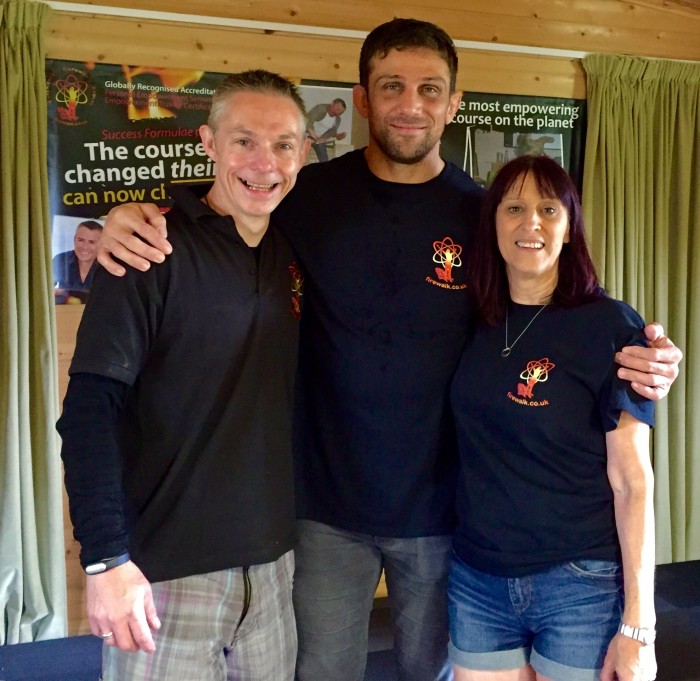 Fire Walk Perth City Centre - Alex Reid