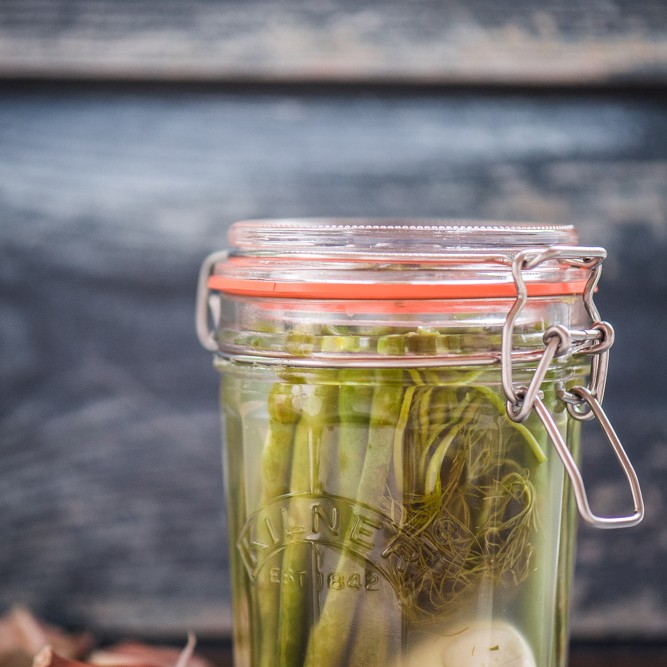 Fermented Green Beans - In Jar
