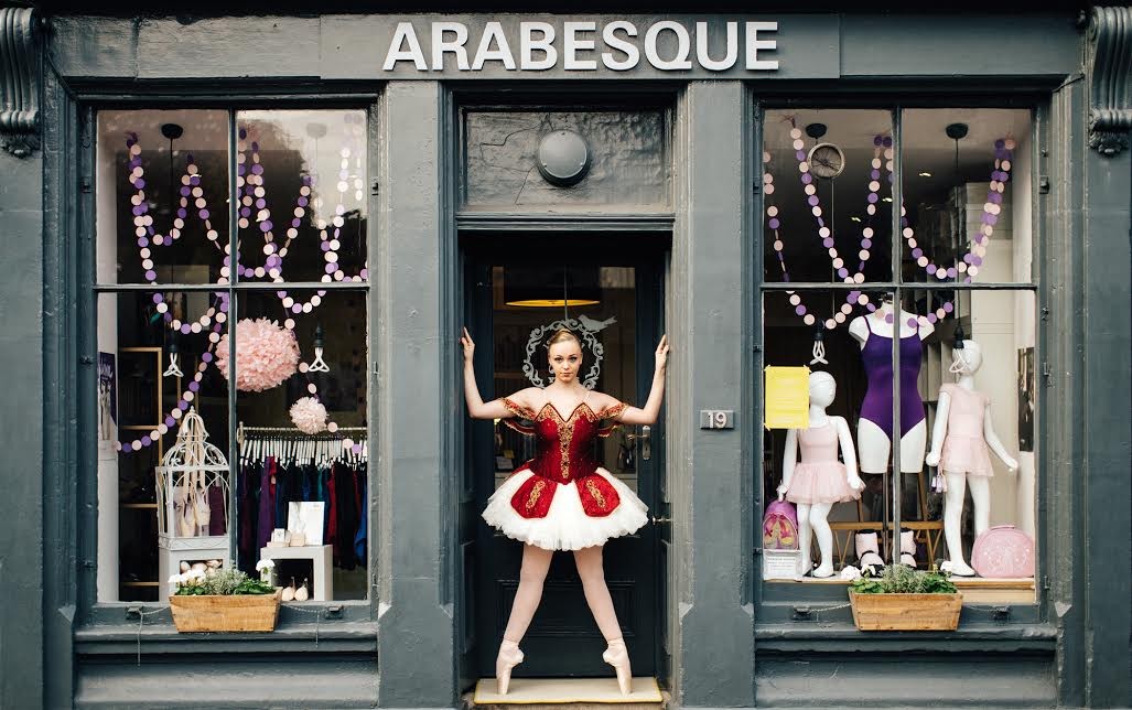 Arabesque have been dressing dancers since 1988 when they opened the doors to their beautiful shop in Hospital Street, Perth.