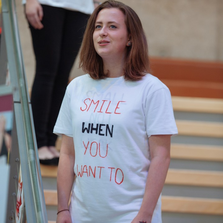 Smile when you want to