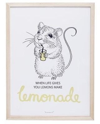 Quince Mouse Print