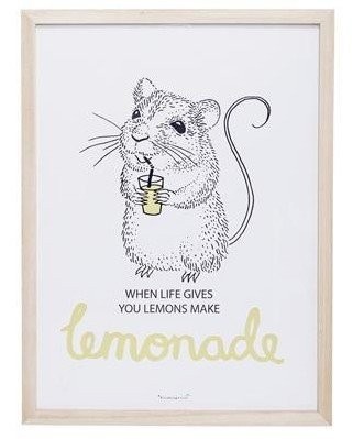 Quince Mouse Print