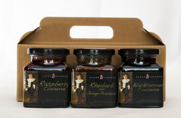 Scone Palace Preserves trio
