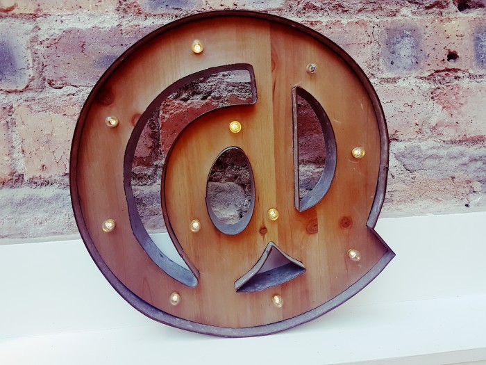 Perth Theatre is full of quirky gifts like this illuminated sign