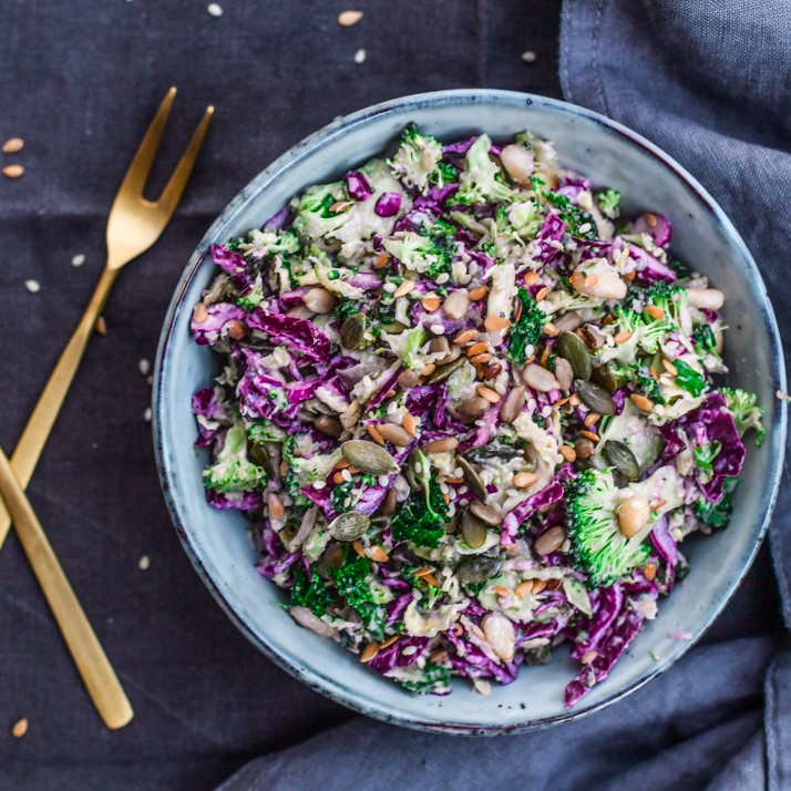 Shredded Christmas Salad - landscape