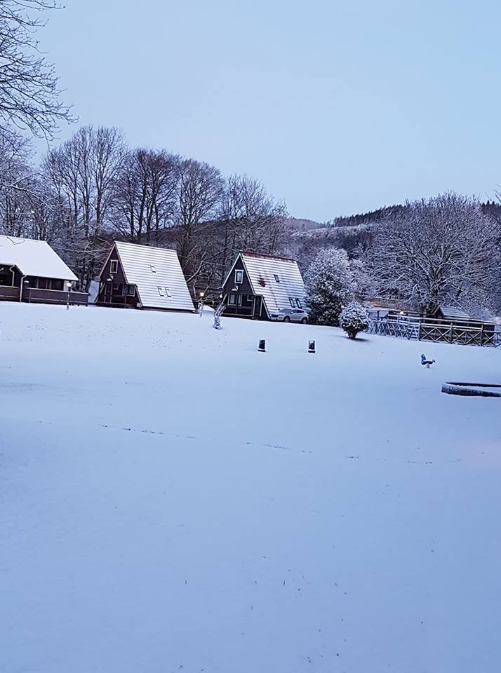 Snowy Bridge of Earn