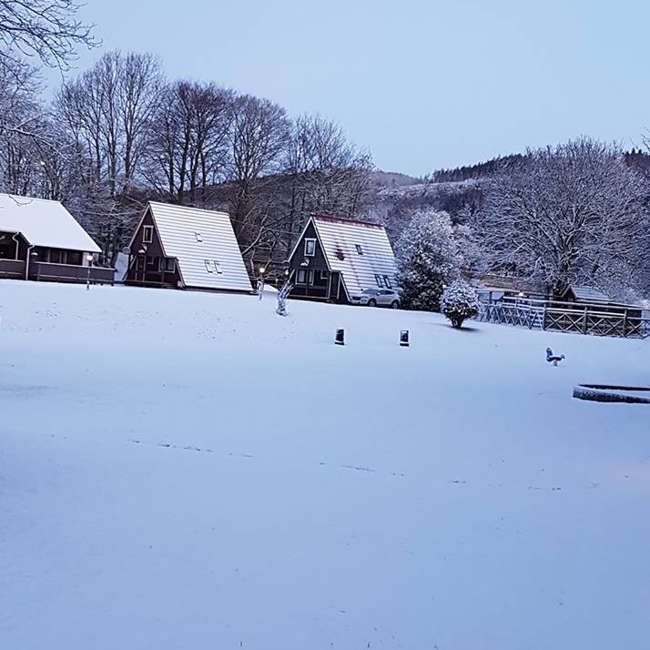 Snowy Bridge of Earn