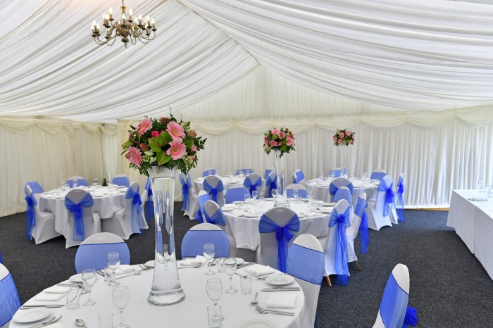 Moness tables dressed