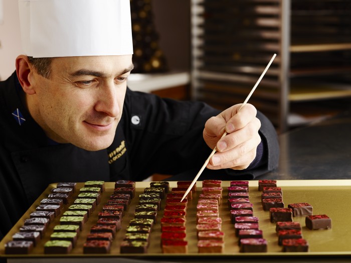 Highland Chocolatier - Iain Burnett at work
