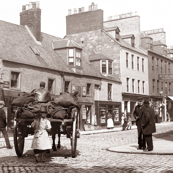 South Methven Street and High Street Junction c1888. courtesy of Perth Museum & Art Gallery, Perth & Kinross Council.