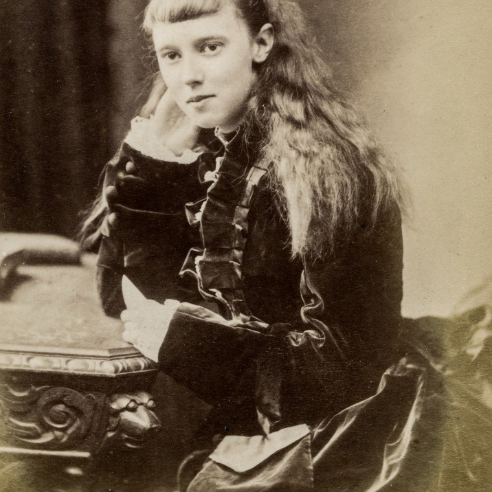 Unidentified woman by John. Henderson 1870s