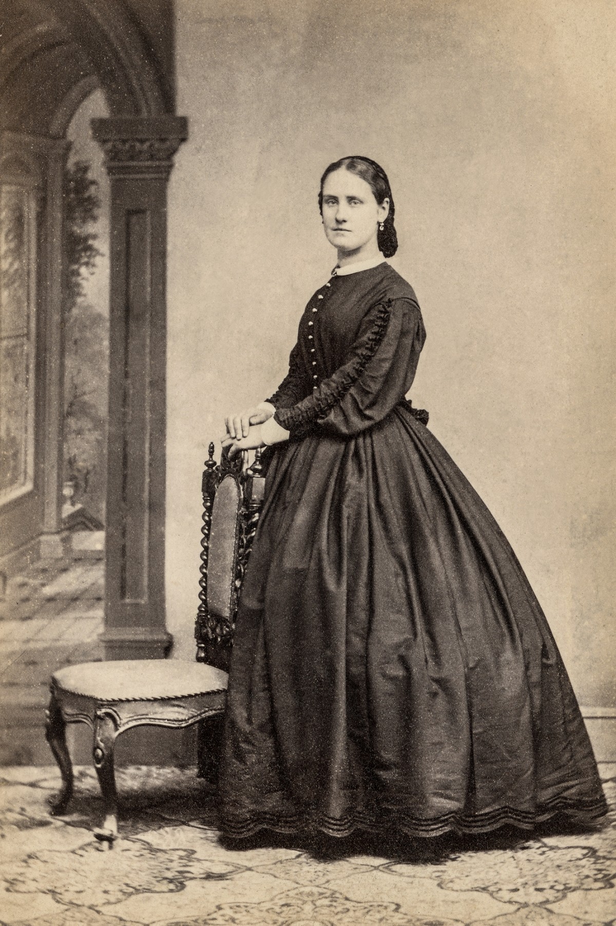 Unidentified woman by James Ireland 1860s