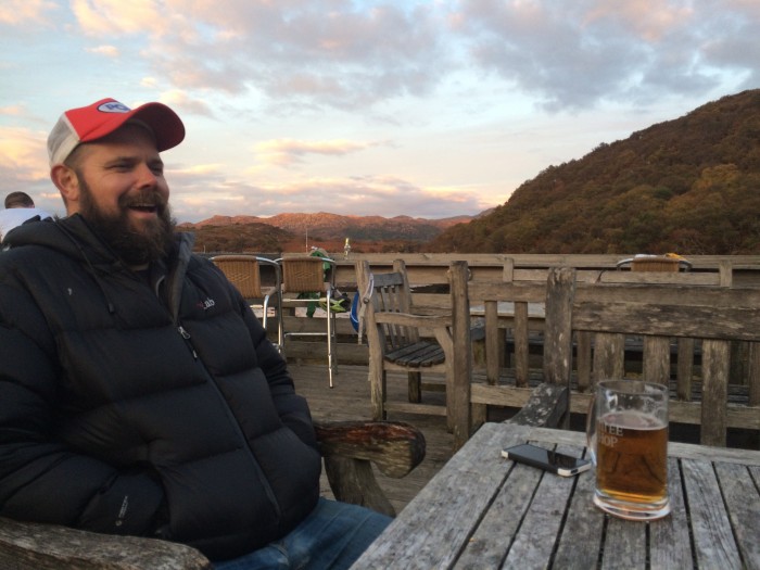 W&amp;W- Andrew Hastings- Enjoying a beer