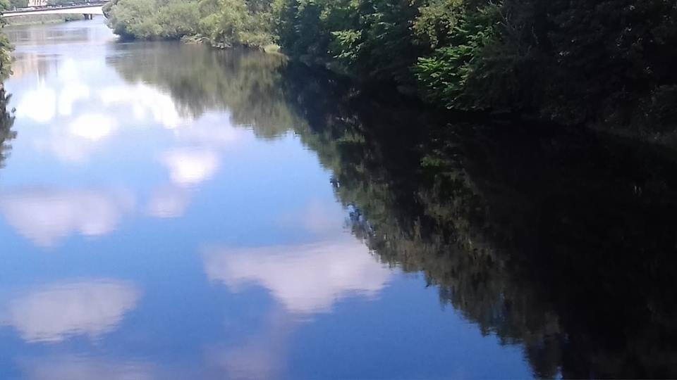 Azure sky of deepest blue