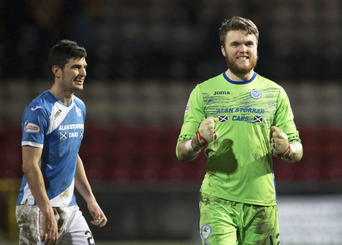 Zander Clark - Fist pump