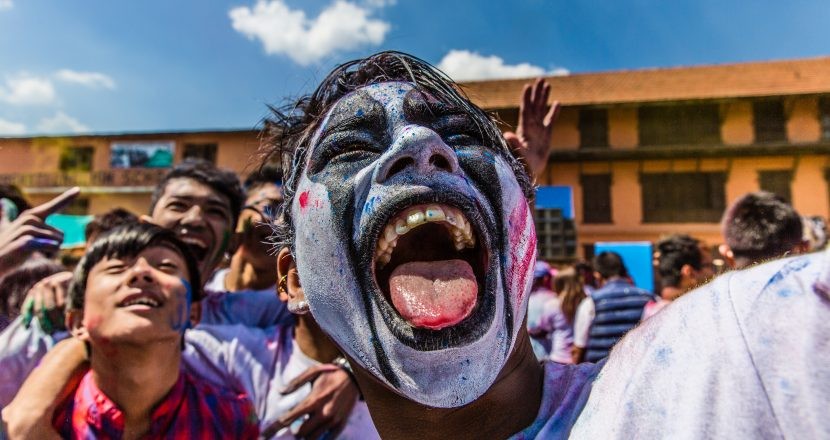 This exhibition shows people from all over the world at different stages in their lives.