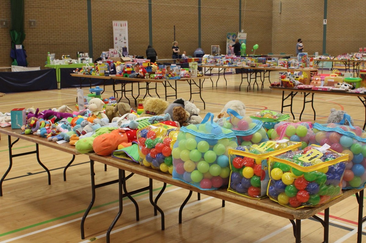 Having a child is expensive- grab some bargains at the famous Nearly New Sale.