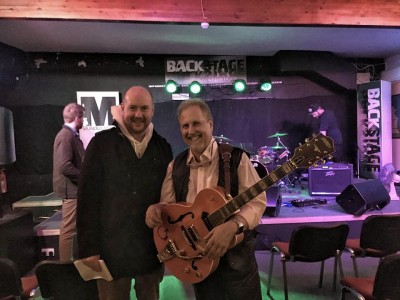 Bobby Cochran Backstage