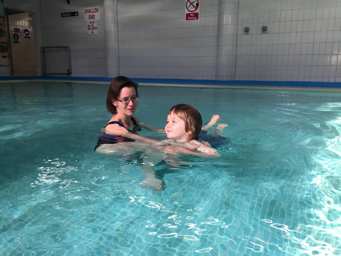 The emphasis throughout these classes is on having fun in the water