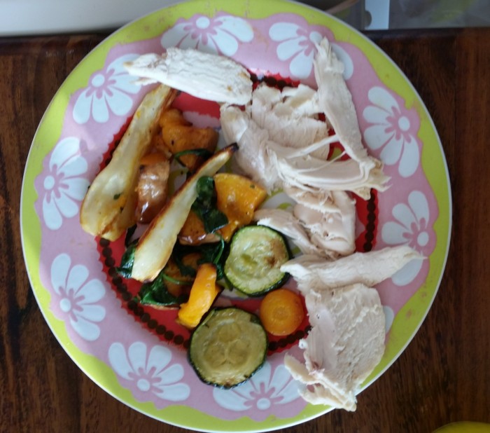 Baby Led Chicken Dinner