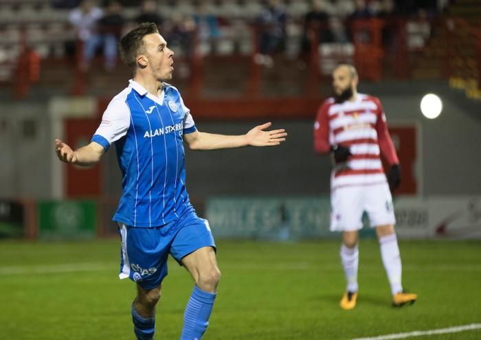 Stefan Scougall - scoring against Hamilton