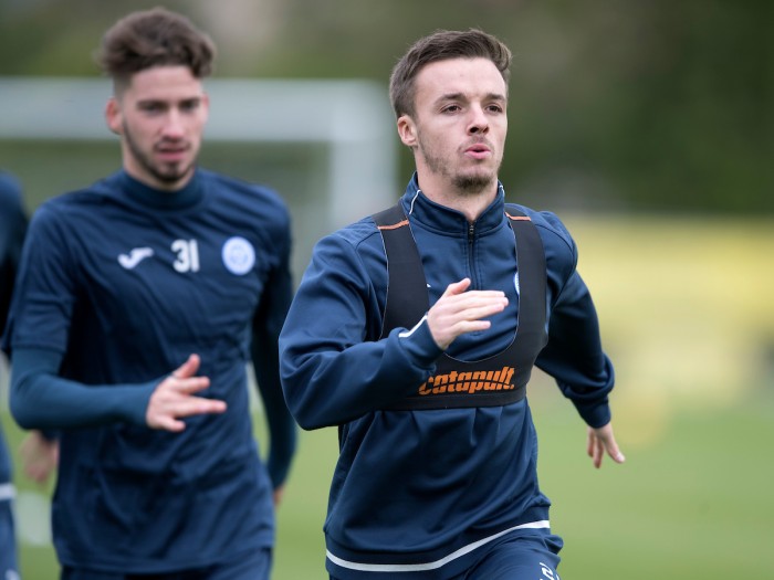 Stefan Scougall - training