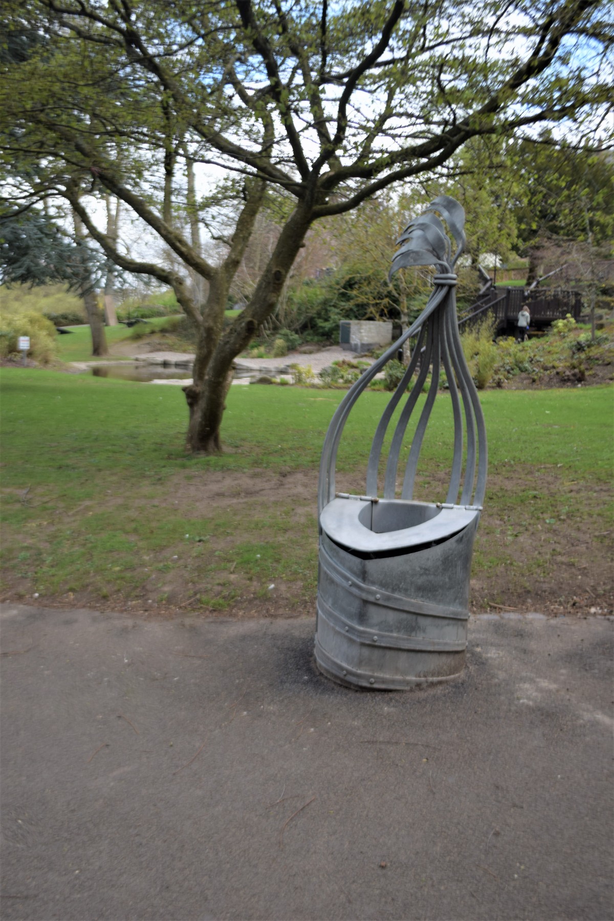 Is it a bird? Is it a plane? No, it's a bin!