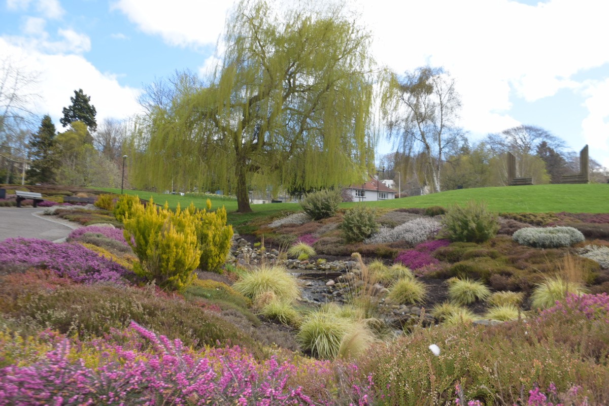 A beautiful day for a beautiful place