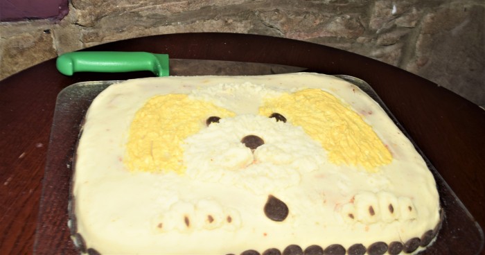 Puppies and Prosecco - Cake