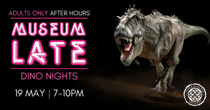 Enjoy after-hours at Perth Museum and Art Gallery for this fun adults only special Jurassic themed event.