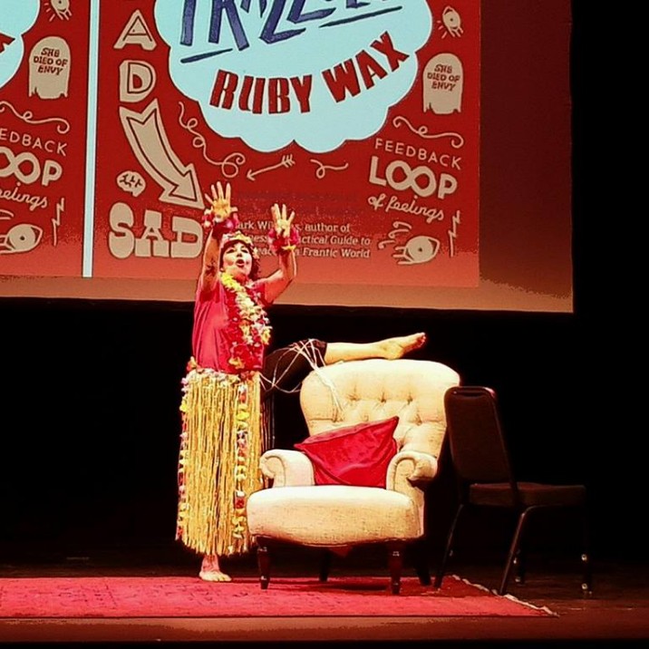 Ruby Wax Frazzled- Hawaiin Dancing