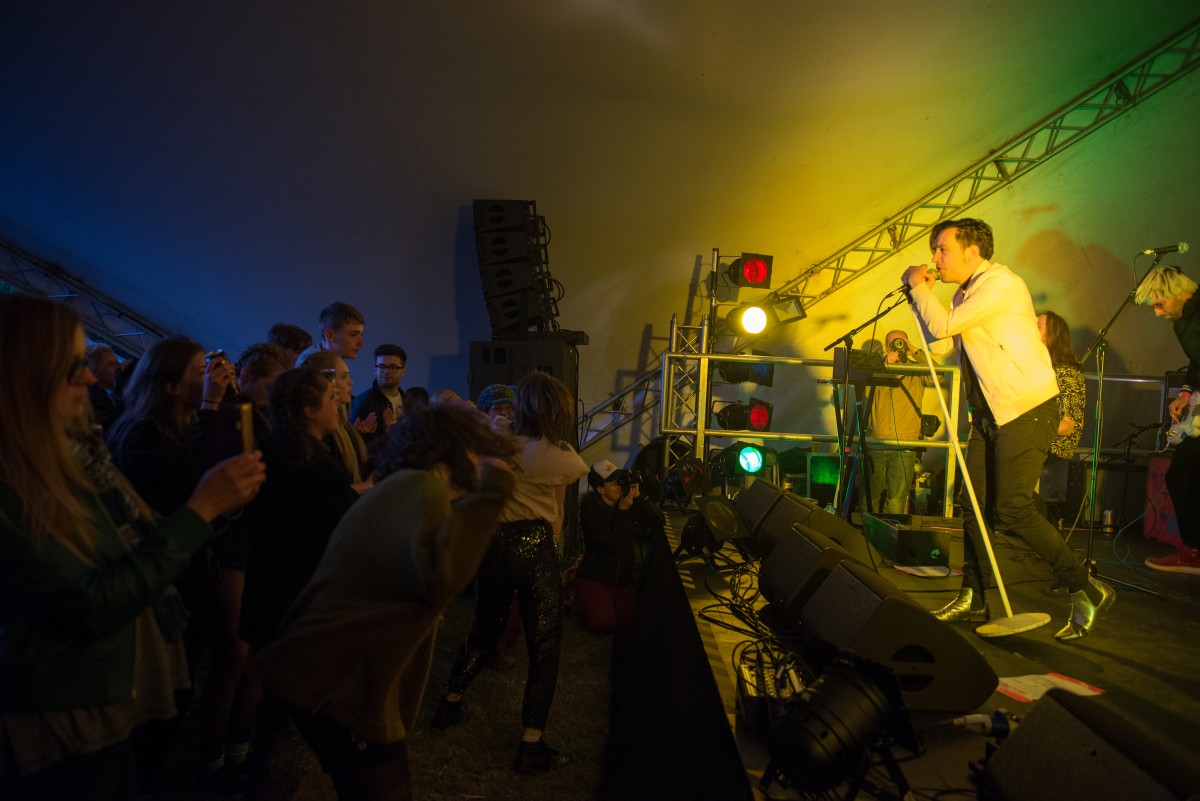 White were the headline band at the 2017 Solas Festival.