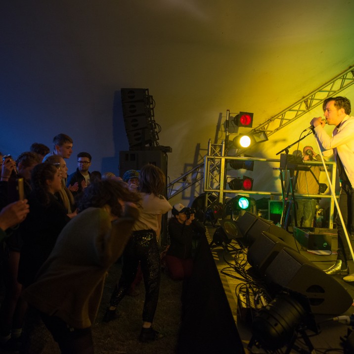 White were the headline band at the 2017 Solas Festival.