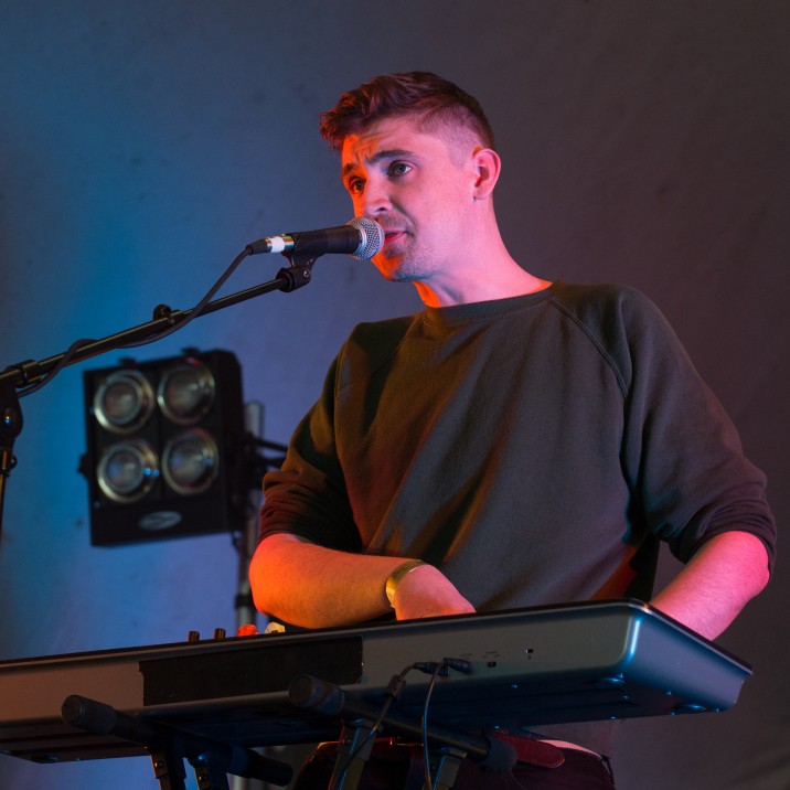 Performer C Duncan at Solas Festival.