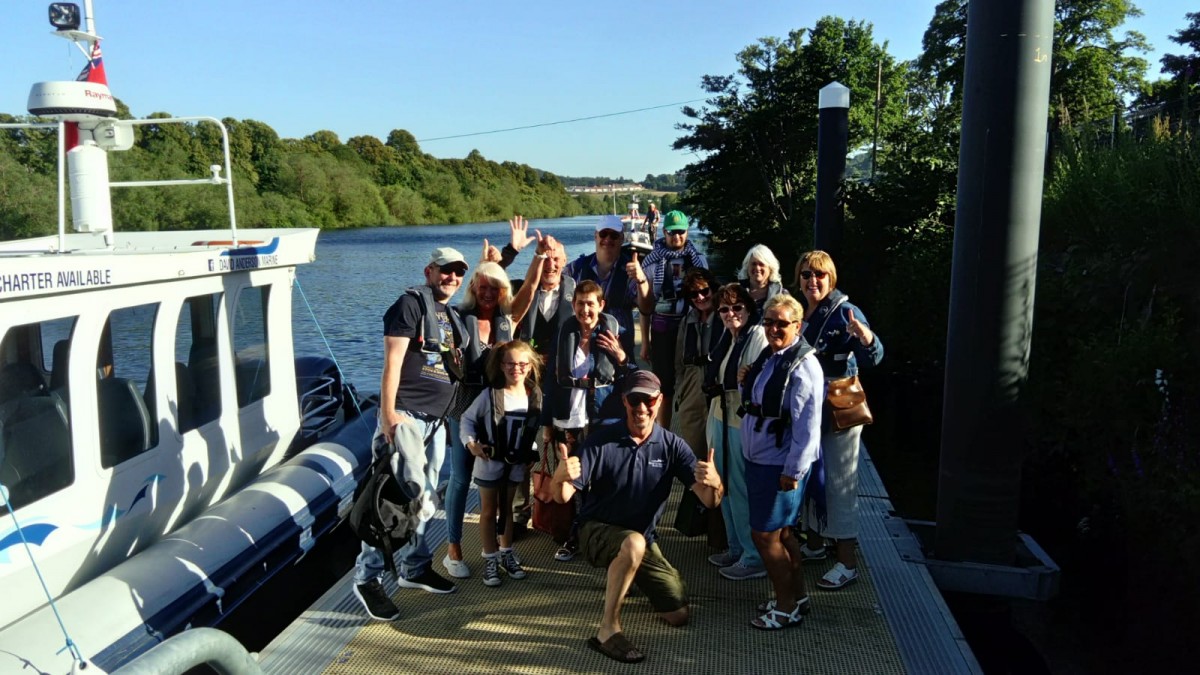Squad day out on the River Tay