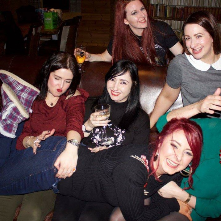 We all know how camera shy Small City Holly can be! Holly chose to share this hilarious picture of all her best friends to celebrate International friendship Day.  The fabulous Chloe, Dana-Lee, Claire, Jenny, Lisa Marie and Linn.