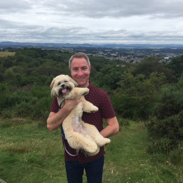 Connor Wilson - With Dog