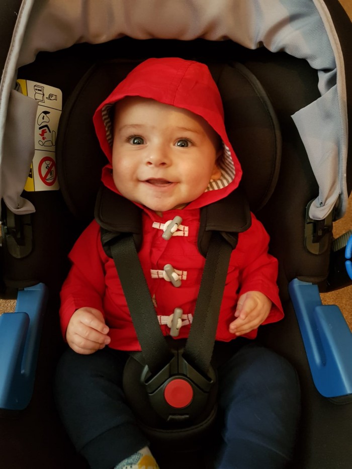 Janey - Joel red jacket