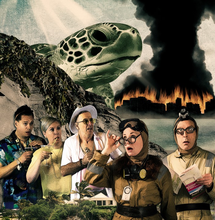 Dogstar Theatre Company (Scotland) and Profilteatern (Sweden) present the world premiere of 'Let's Inherit the Earth' at Birnam Arts.
