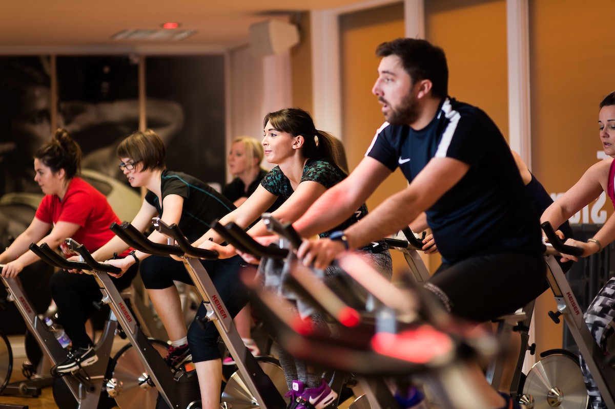 The Spin classes at Bells Sports Centre are very popular. They have fully qualified instructors that make the classes fun and effective.